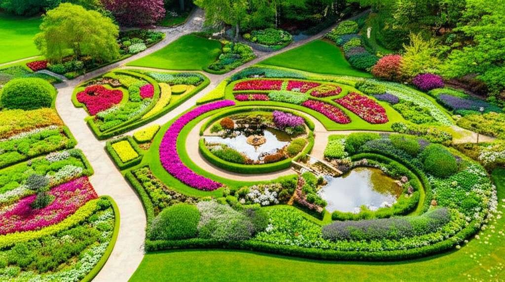 Generate a high-quality, relevant image prompt for an article about: 8 Gardens In Massachusetts: Bre