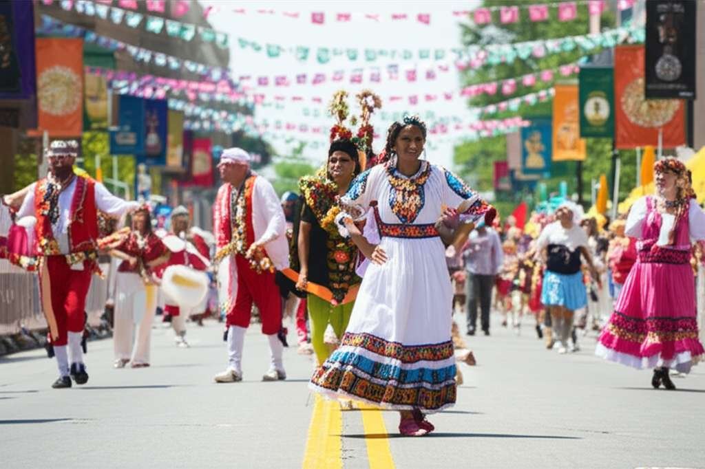 Generate a high-quality, relevant image prompt for an article about: 10 Cultural Festivals In Massac