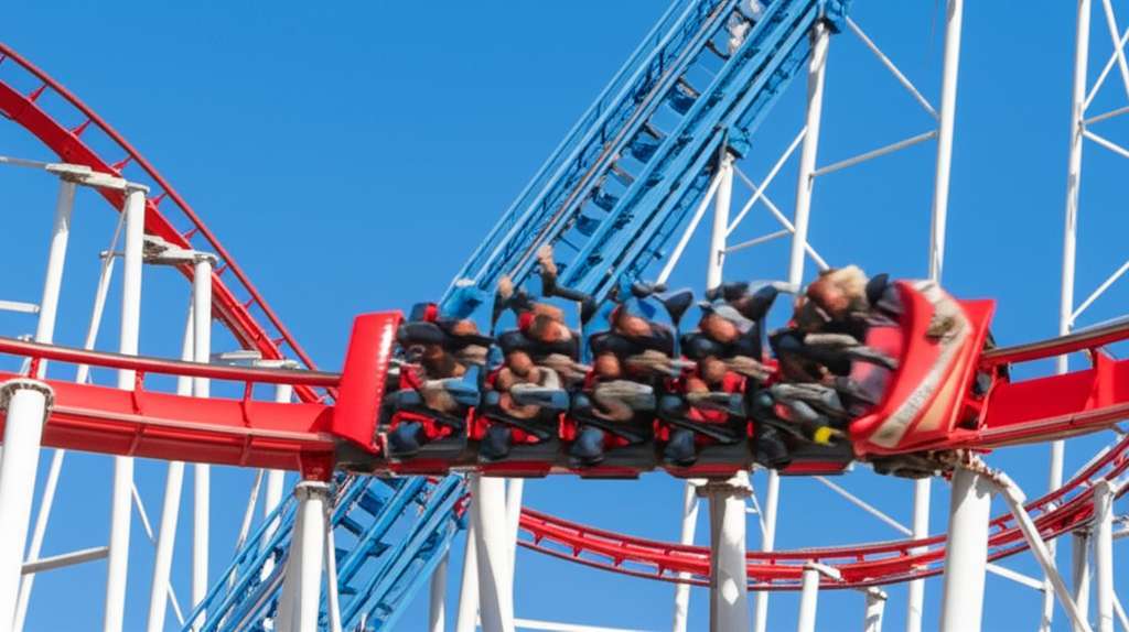 Generate a high-quality, relevant image prompt for an article about: 12 Amusement Parks In Michigan: