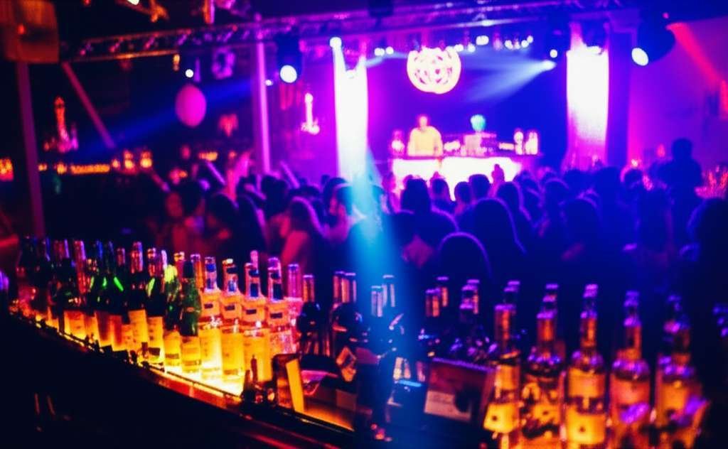 Generate a high-quality, relevant image prompt for an article about: 7 Nightlife Spots In Michigan: