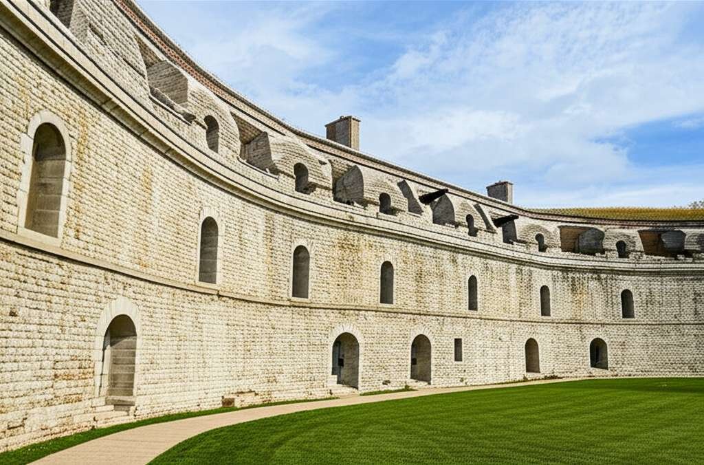 Generate a high-quality, relevant image prompt for an article about: 12 Historic Landmarks In Michig