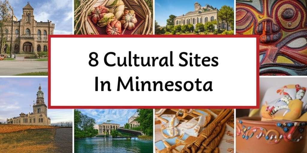 Generate a high-quality, relevant image prompt for an article about: 8 Cultural Sites In Minnesota: