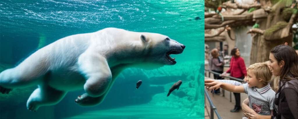 Generate a high-quality, relevant image prompt for an article about: 10 Zoos in Minnesota: Amazing W