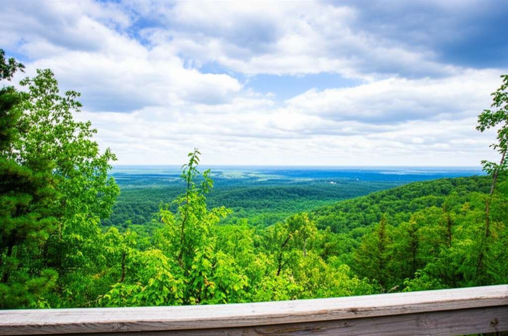 Generate a high-quality, relevant image prompt for an article about: 8 Minnesota National Forests: A