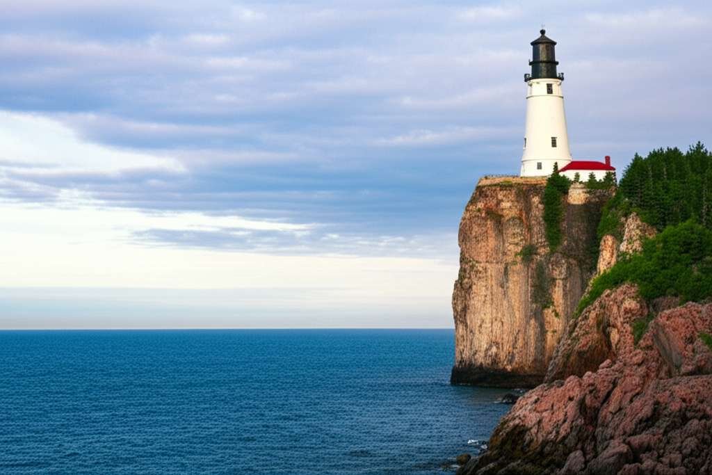 Generate a high-quality, relevant image prompt for an article about: 12 Historic Landmarks In Minnes