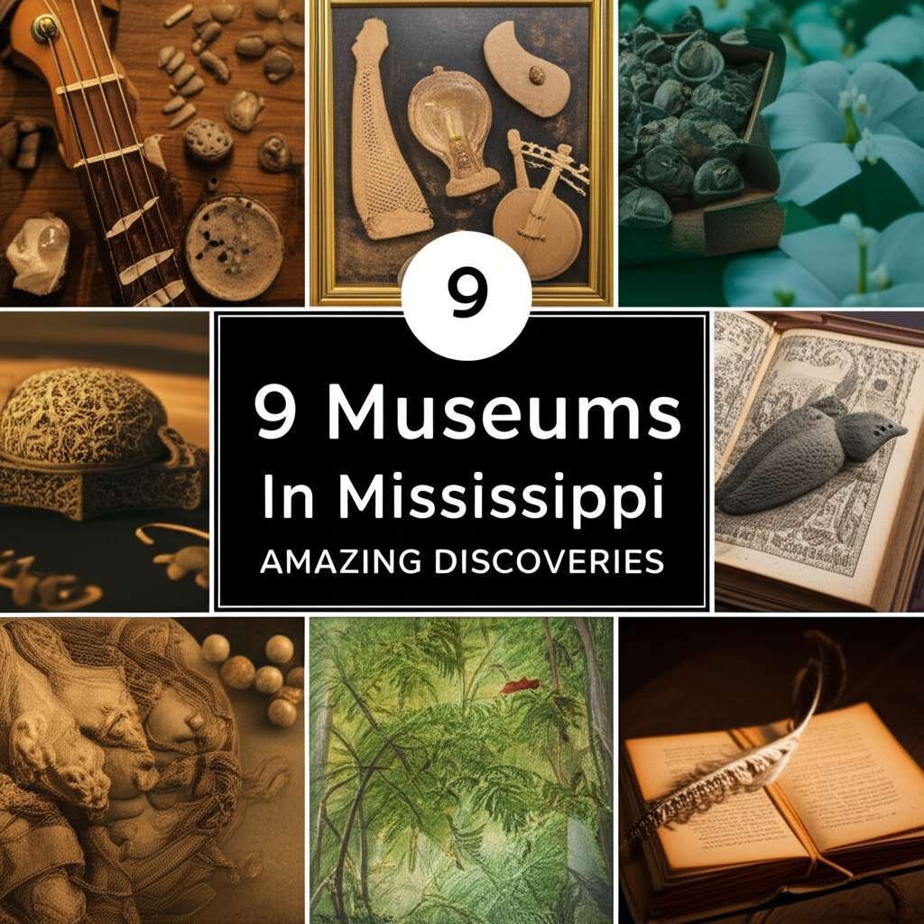 Generate a high-quality, relevant image prompt for an article about: 9 Museums In Mississippi: Amazi