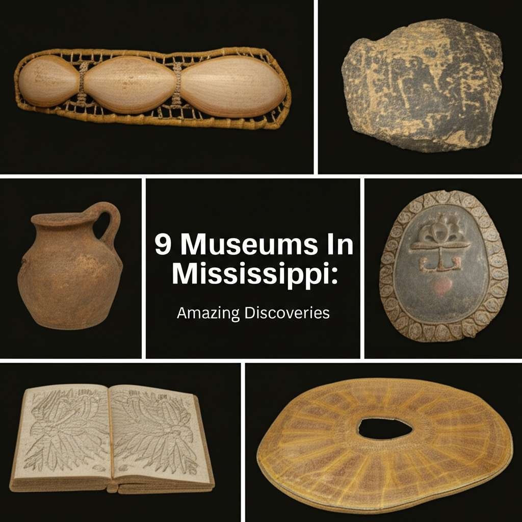 Generate a high-quality, relevant image prompt for an article about: 9 Museums In Mississippi: Amazi