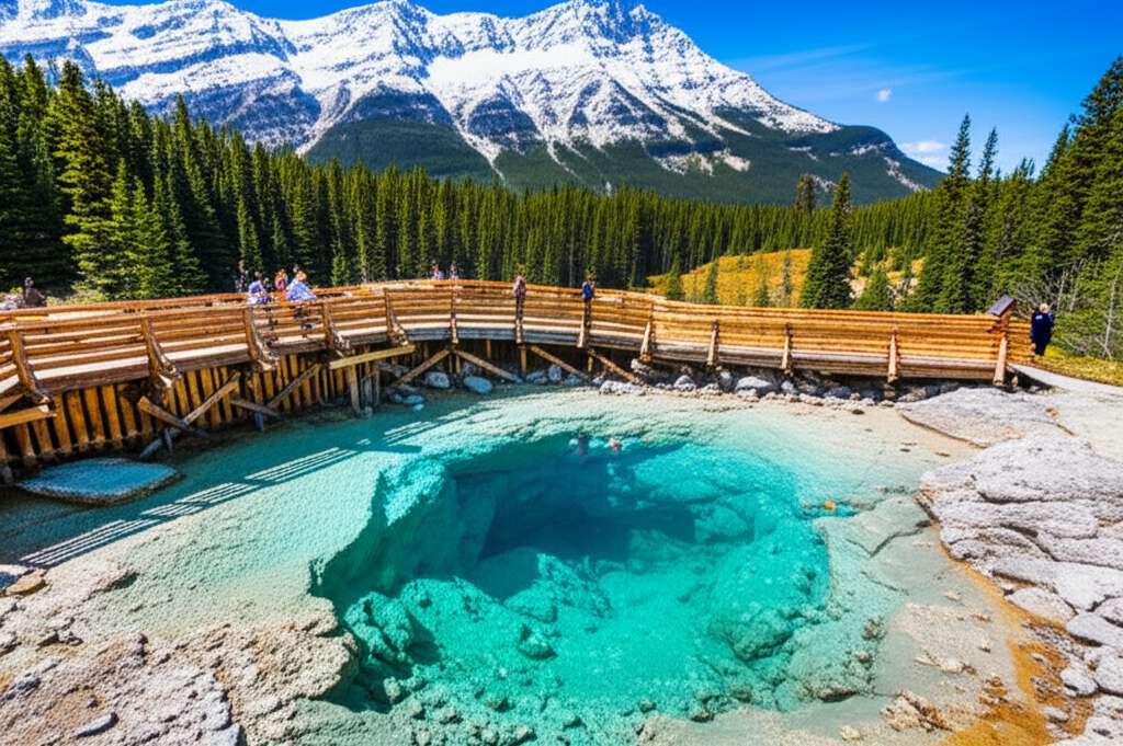 Generate a high-quality, relevant image prompt for an article about: 10 Historic Sites in Banff: Ama