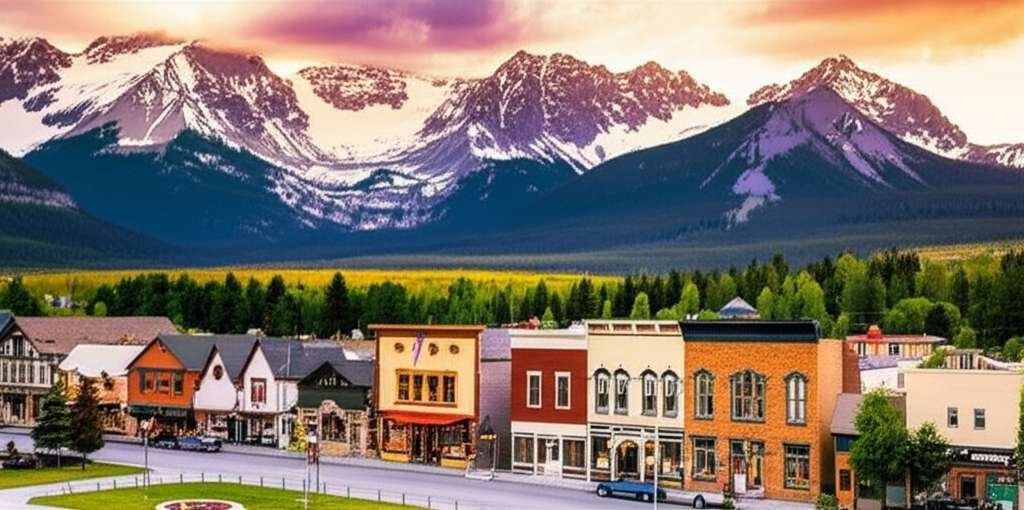 Generate a high-quality, relevant image prompt for an article about: 9 Historic Towns Near Banff: Am