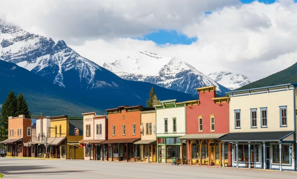 Generate a high-quality, relevant image prompt for an article about: 9 Historic Towns Near Banff: Am
