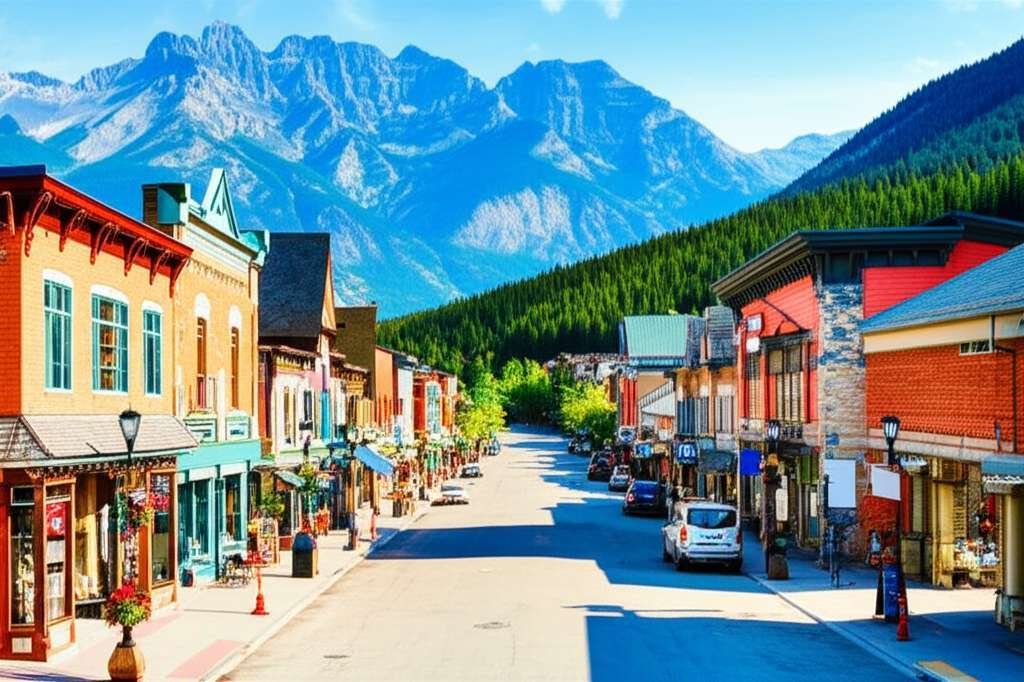 Generate a high-quality, relevant image prompt for an article about: 12 Art Galleries In Banff: Amaz