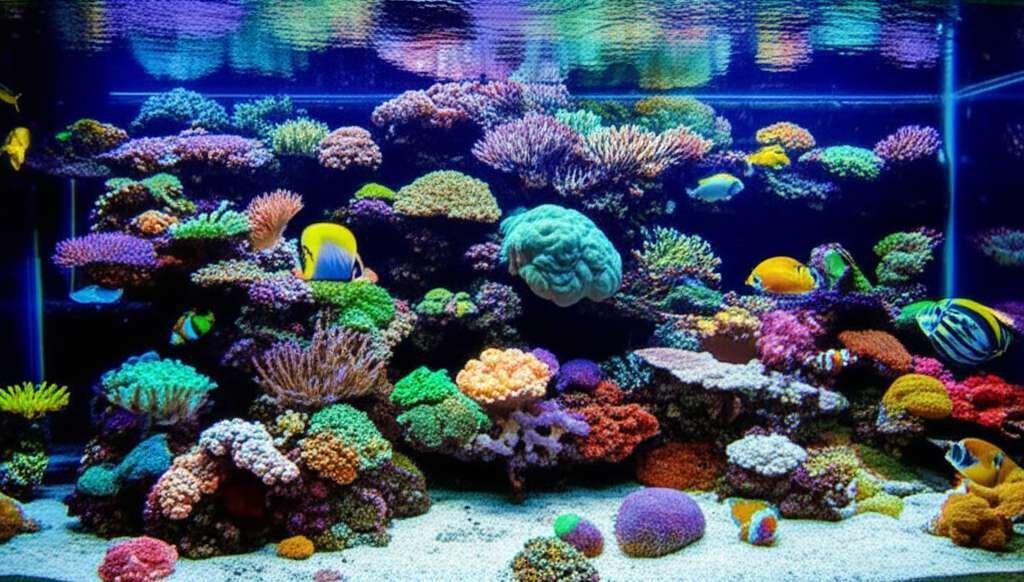 Generate a high-quality, relevant image prompt for an article about: 7 Aquariums Near Banff: Amazing