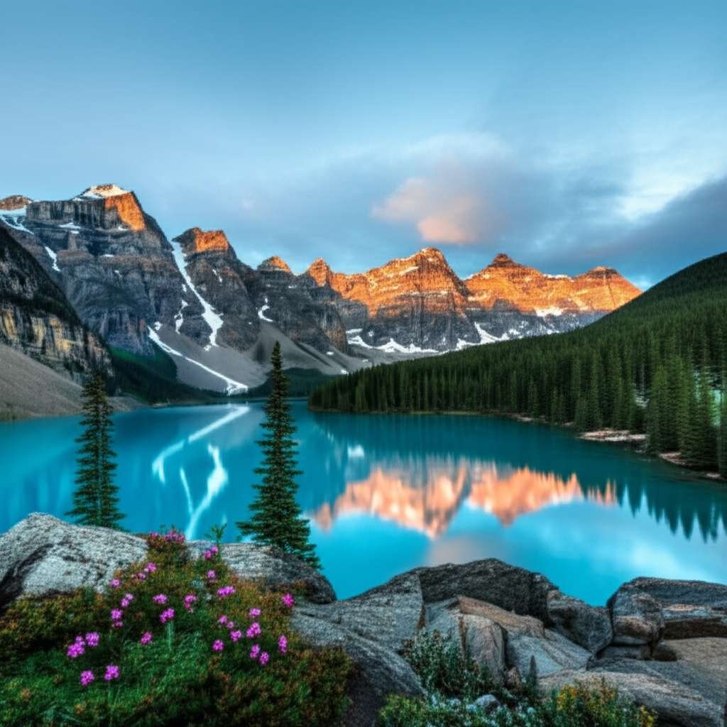 Generate a high-quality, relevant image prompt for an article about: 10 Stunning Photography Spots i