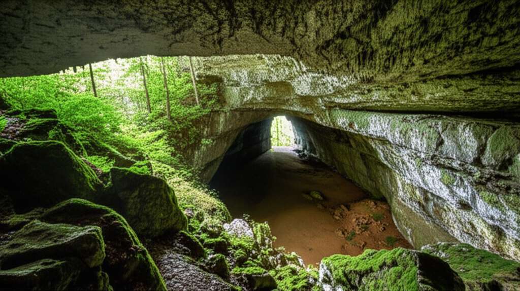 Generate a high-quality, relevant image prompt for an article about: 5 Caves Near Barrie: Amazing Di