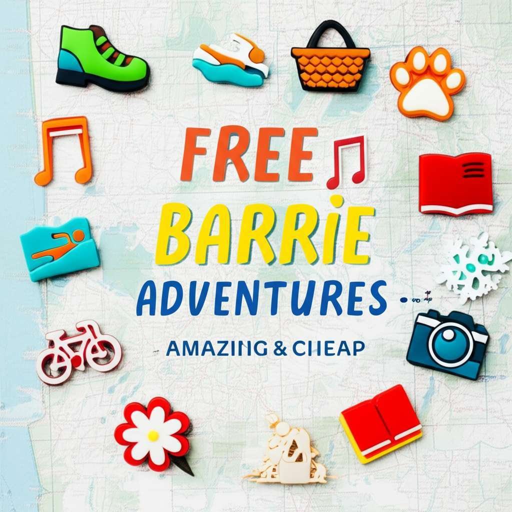 Generate a high-quality, relevant image prompt for an article about: 15 Free Barrie Adventures: Amaz
