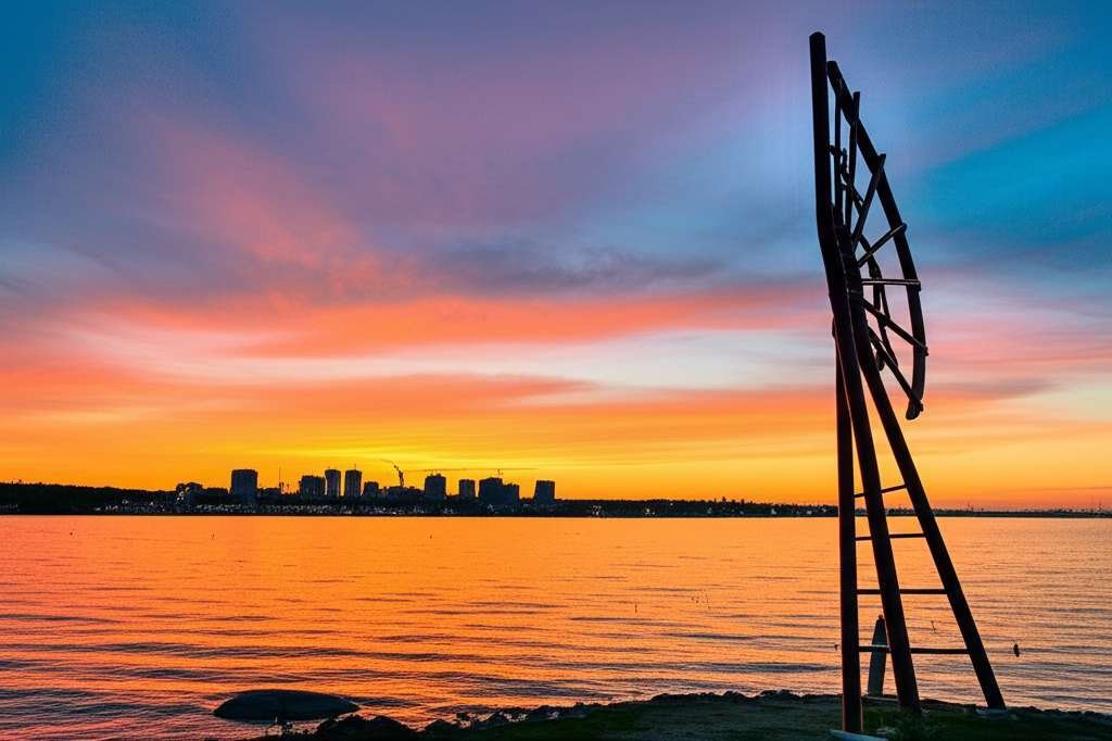 Generate a high-quality, relevant image prompt for an article about: 10 Photography Spots In Barrie: