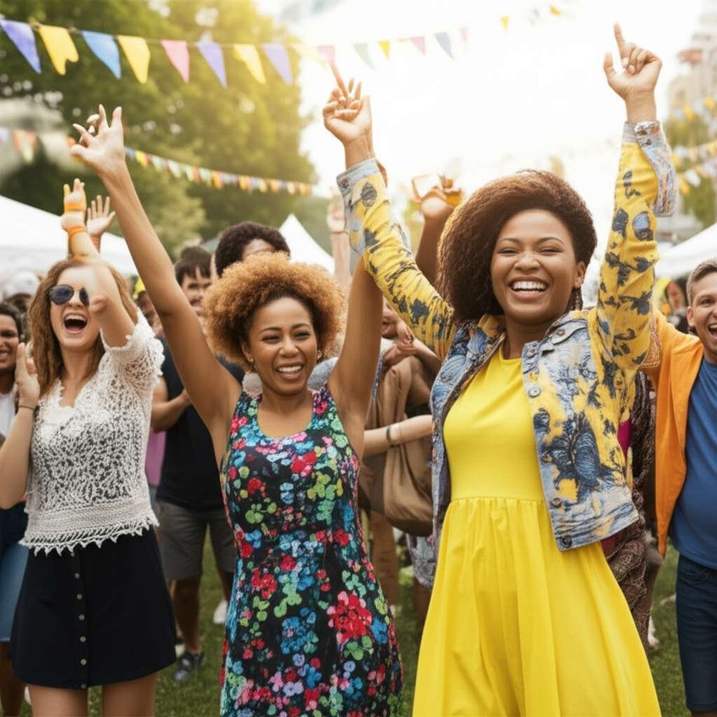 Generate a high-quality, relevant image prompt for an article about: 10 Cultural Festivals in Barrie