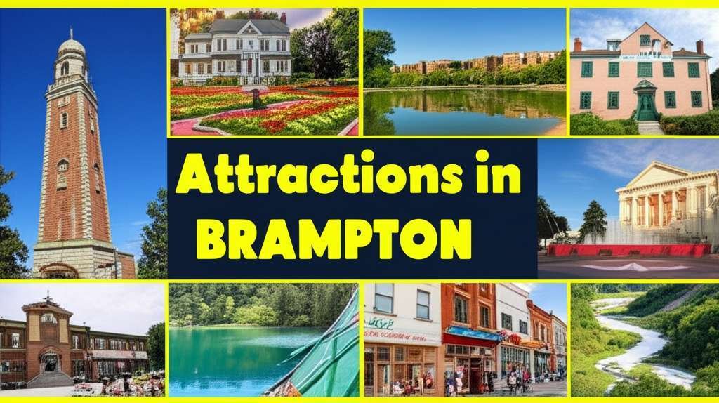 Generate a high-quality, relevant image prompt for an article about: 10 Amazing Attractions in Bramp