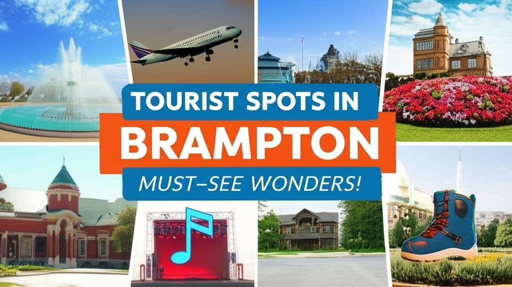 Generate a high-quality, relevant image prompt for an article about: 15 Tourist Spots In Brampton: M