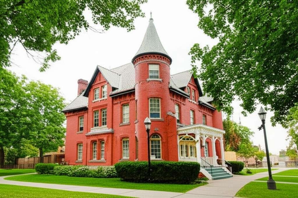 Generate a high-quality, relevant image prompt for an article about: 10 Historic Sites In Brampton: