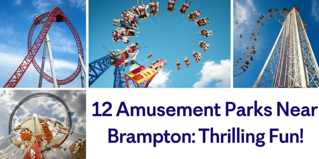 Generate a high-quality, relevant image prompt for an article about: 12 Amusement Parks Near Brampto
