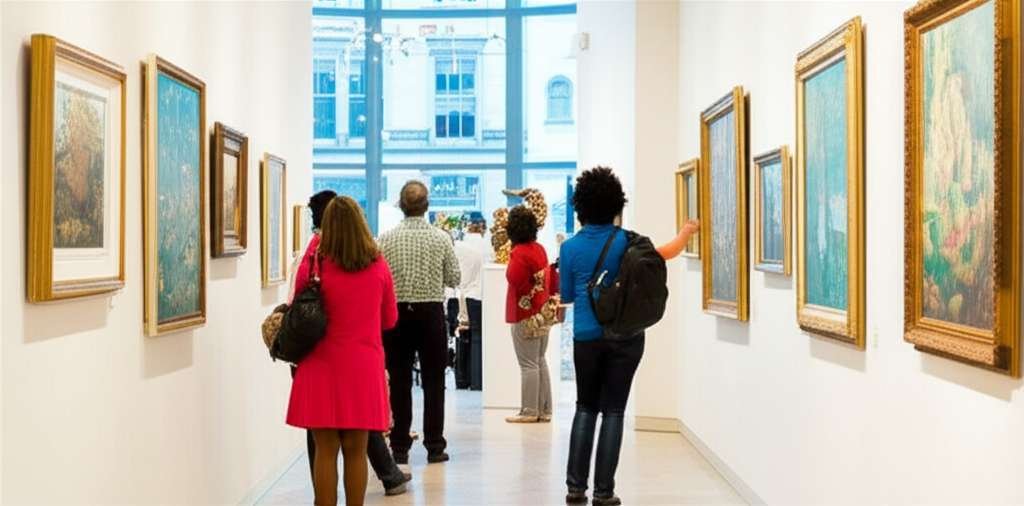 Generate a high-quality, relevant image prompt for an article about: 12 Art Galleries In Brampton: D