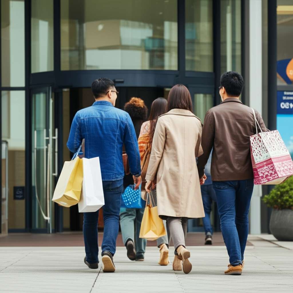 Generate a high-quality, relevant image prompt for an article about: 9 Shopping Malls in Brampton: A