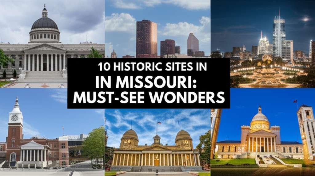 Generate a high-quality, relevant image prompt for an article about: 10 Historic Sites In Missouri: