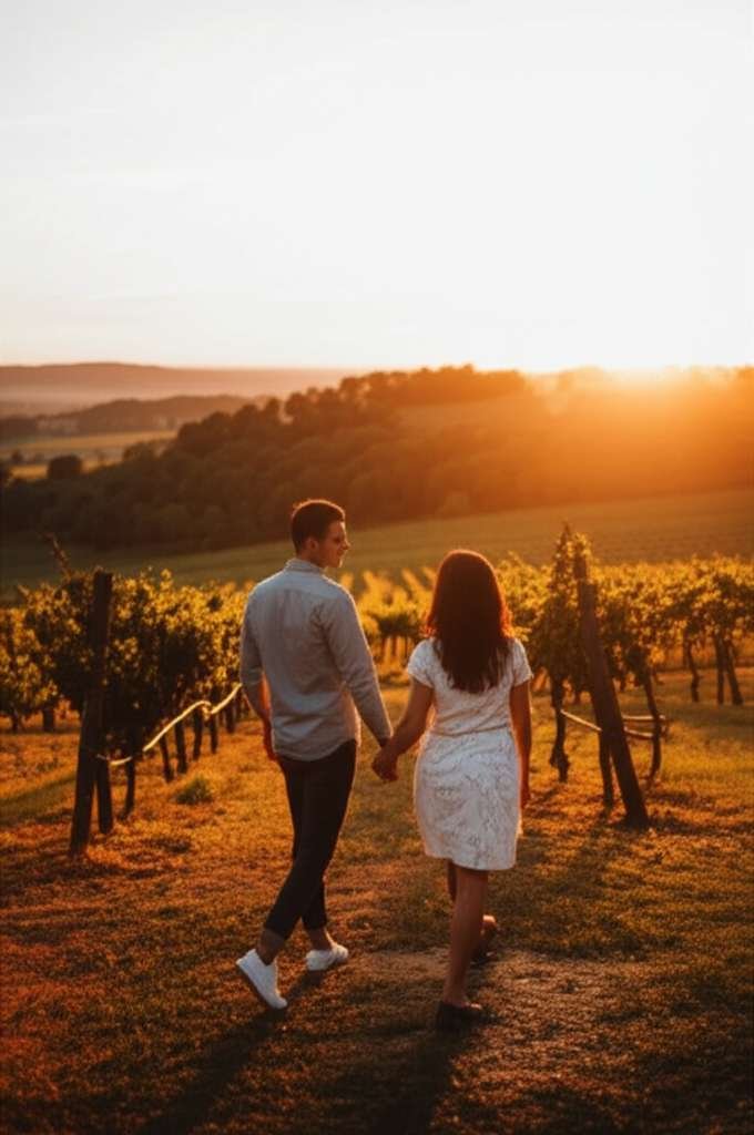 Generate a high-quality, relevant image prompt for an article about: 7 Romantic Places In Missouri: