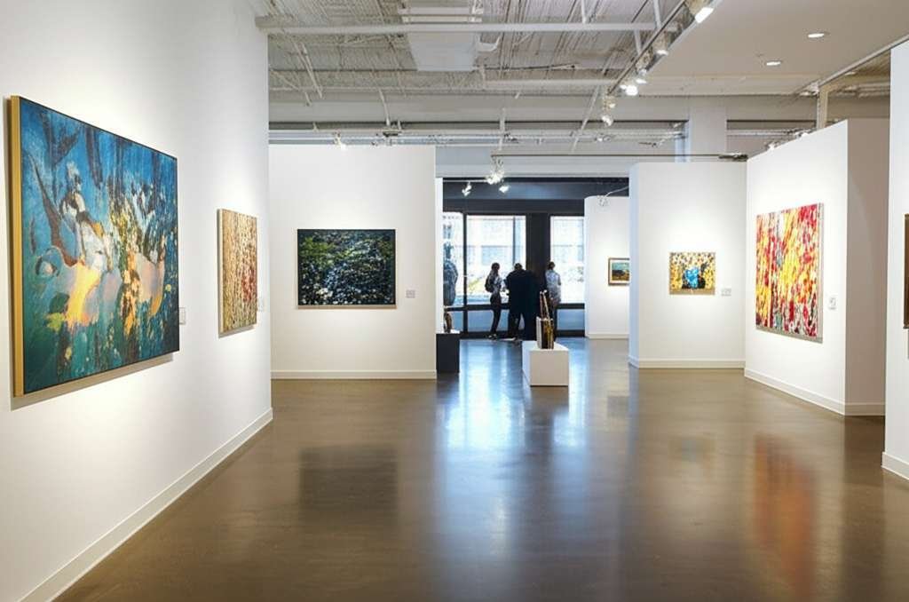 Generate a high-quality, relevant image prompt for an article about: 12 Art Galleries In Missouri: A