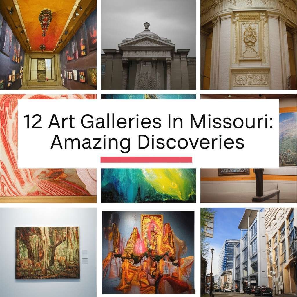 Generate a high-quality, relevant image prompt for an article about: 12 Art Galleries In Missouri: A