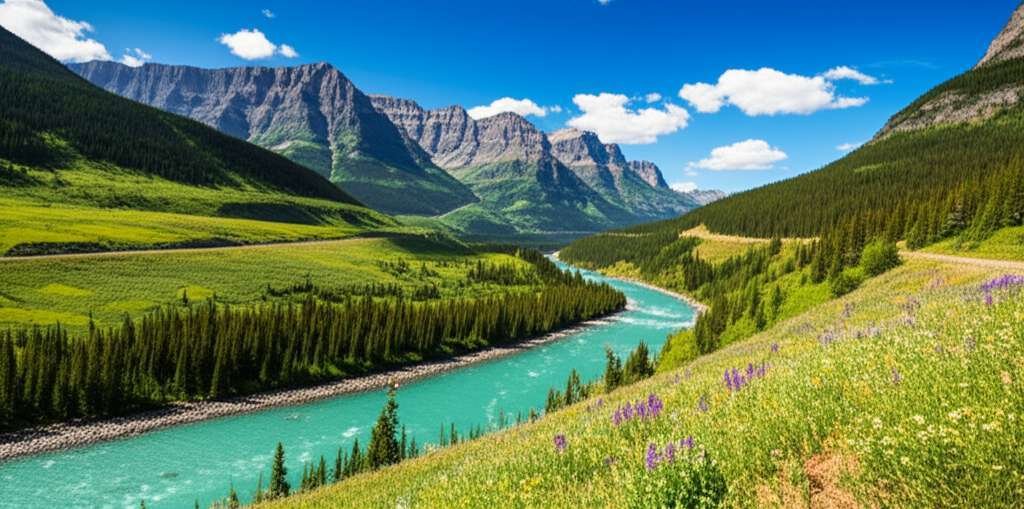 Generate a high-quality, relevant image prompt for an article about: 15 Tourist Attractions in Monta