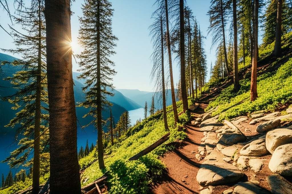 Generate a high-quality, relevant image prompt for an article about: 6 National Forests Montana: Ama