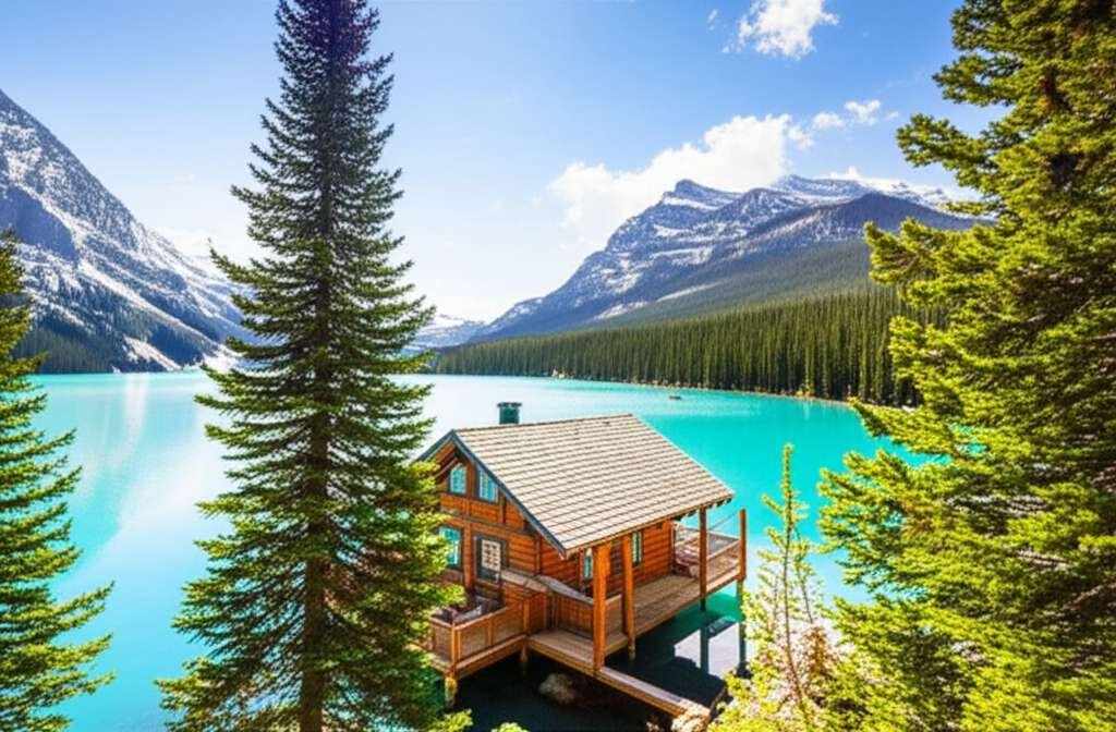 Generate a high-quality, relevant image prompt for an article about: 7 Romantic Montana Escapes: Unf