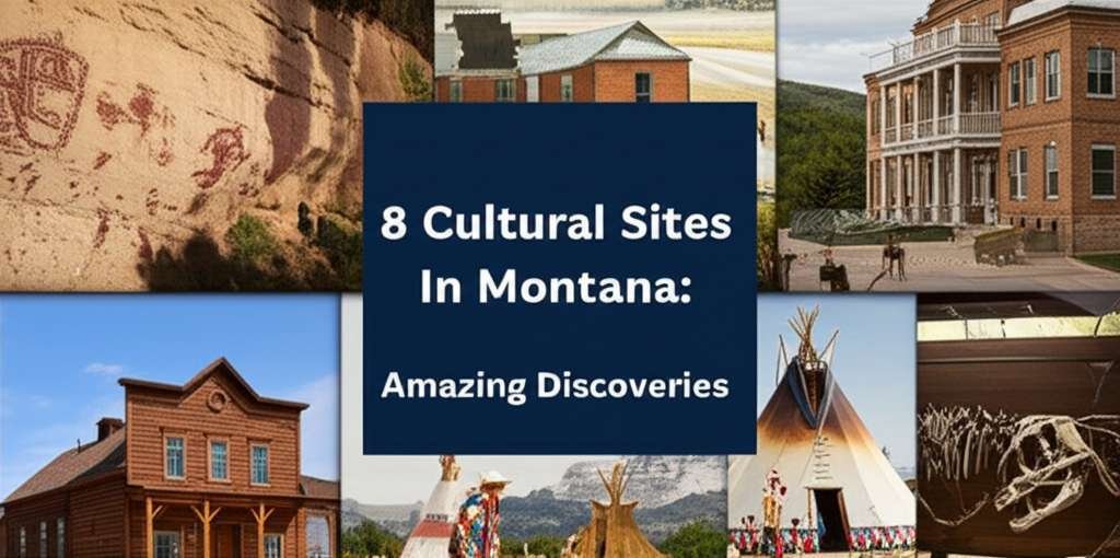 Generate a high-quality, relevant image prompt for an article about: 8 Cultural Sites In Montana: Am