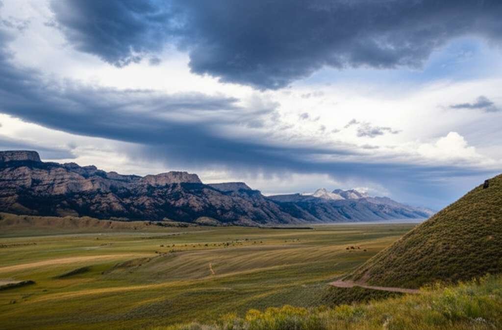 Generate a high-quality, relevant image prompt for an article about: 8 National Monuments In Montana