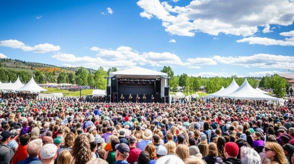 Generate a high-quality, relevant image prompt for an article about: 10 Amazing Montana Festivals: U