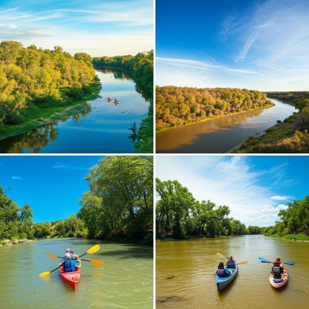 Generate a high-quality, relevant image prompt for an article about: 6 Rivers In Nebraska: Amazing A