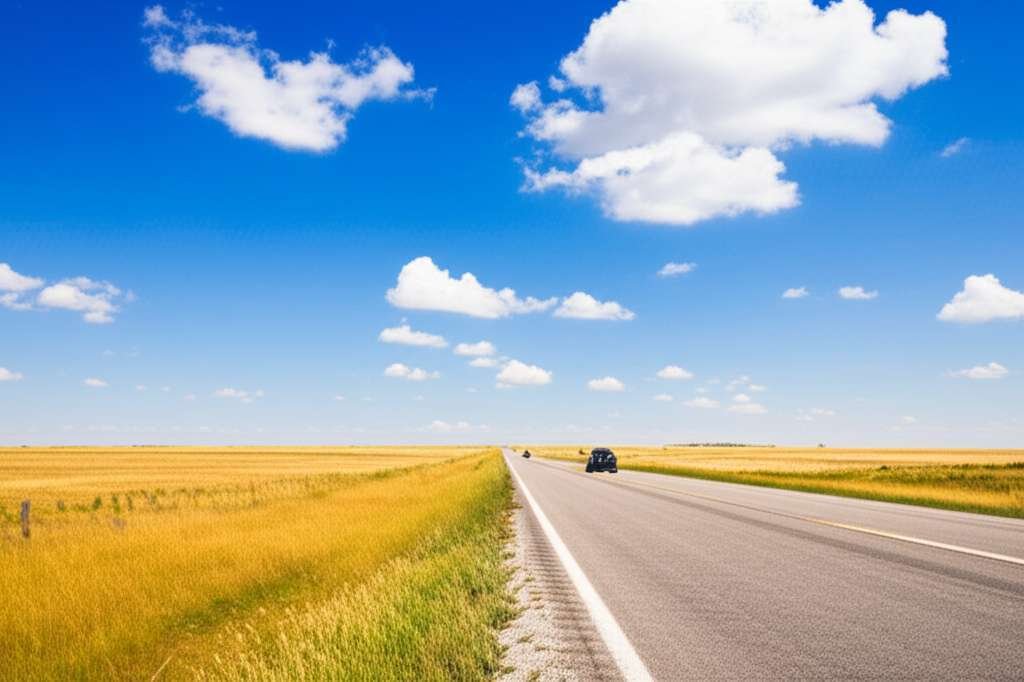 Generate a high-quality, relevant image prompt for an article about: 12 Scenic Drives In Nebraska: B