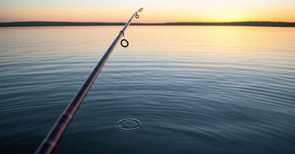 Generate a high-quality, relevant image prompt for an article about: 7 Fishing Spots In Nebraska: Am