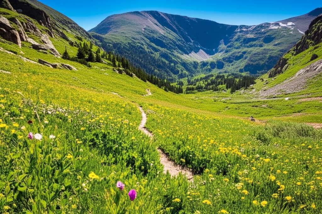 Generate a high-quality, relevant image prompt for an article about: Best Time to Visit Colorado: Am