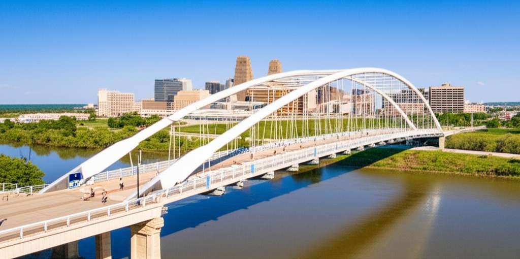 Generate a high-quality, relevant image prompt for an article about: Best Time To Visit Omaha Nebras