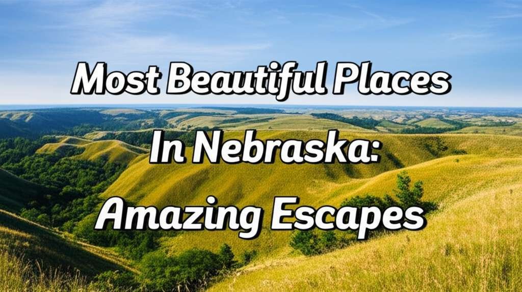 Generate a high-quality, relevant image prompt for an article about: Most Beautiful Places In Nebras
