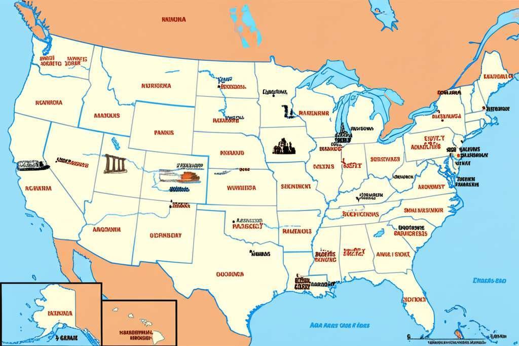 Generate a high-quality, relevant image prompt for an article about: Nebraska Tourist Attractions Ma