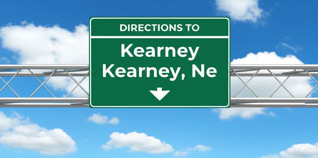 Generate a high-quality, relevant image prompt for an article about: Directions To Kearney Nebraska: