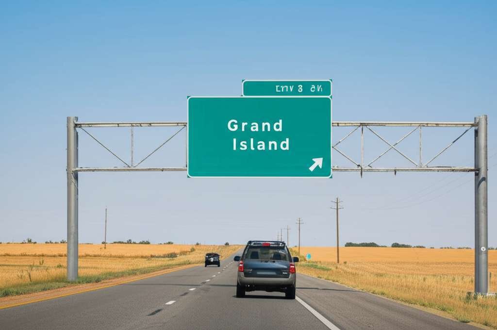 Generate a high-quality, relevant image prompt for an article about: Directions to Grand Island Nebr