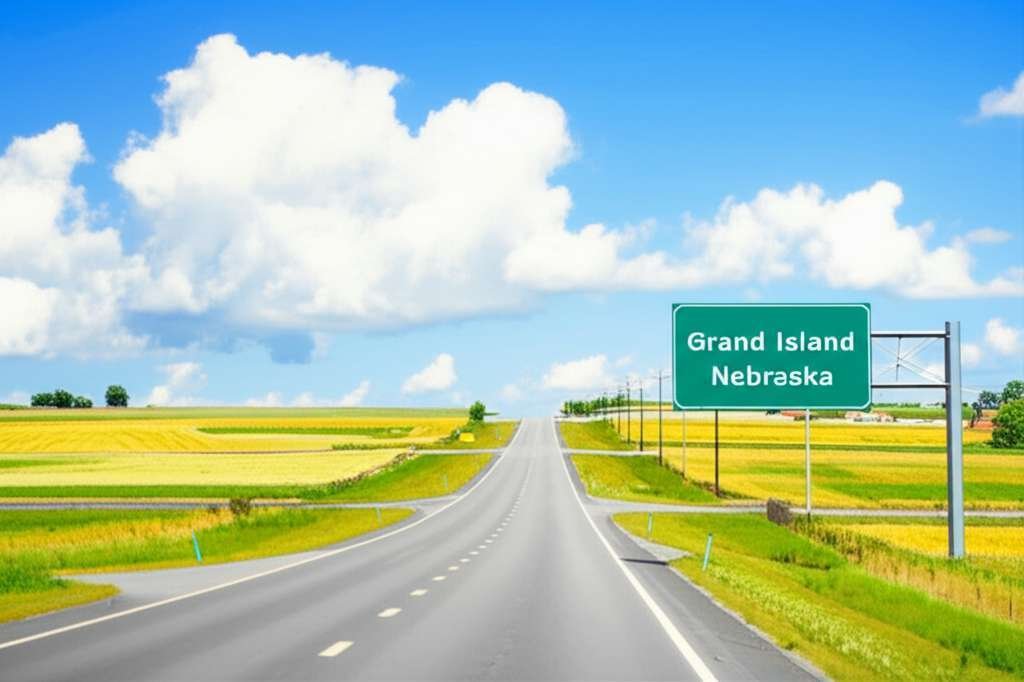 Generate a high-quality, relevant image prompt for an article about: Directions to Grand Island Nebr
