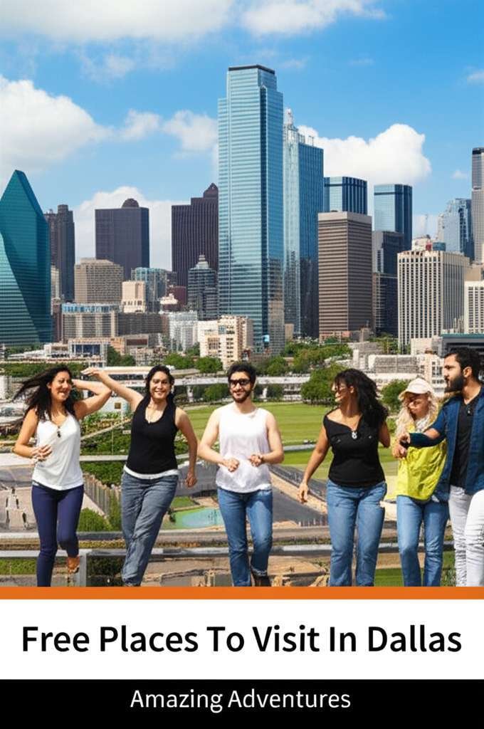 Generate a high-quality, relevant image prompt for an article about: Free Places To Visit In Dallas: