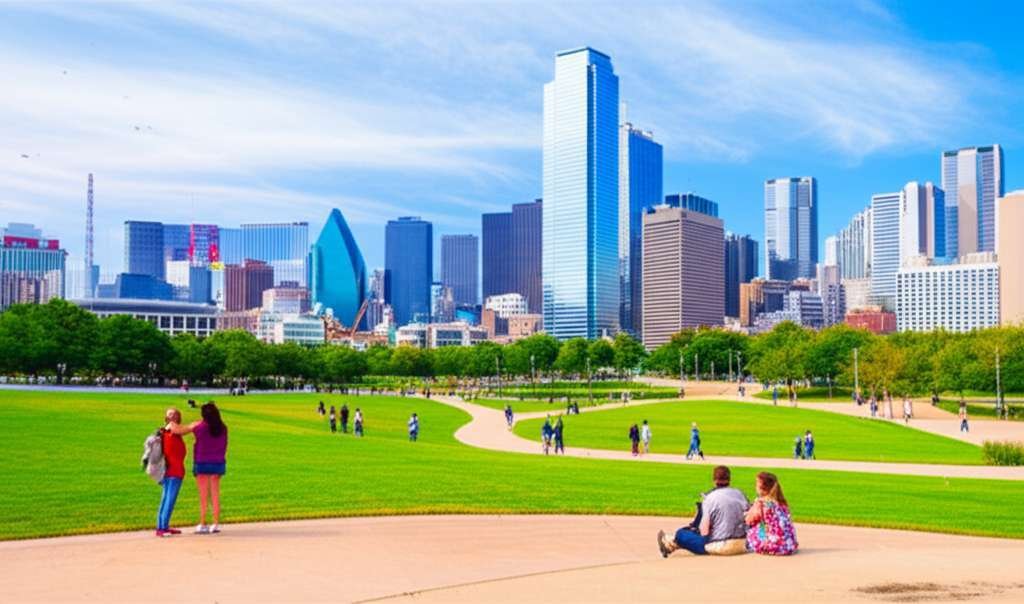 Generate a high-quality, relevant image prompt for an article about: Places To Visit In Dallas For F