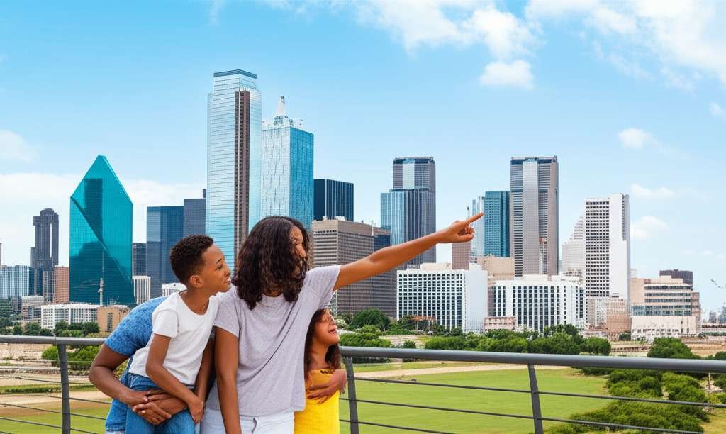 Generate a high-quality, relevant image prompt for an article about: Places to Visit in Dallas TX Wi